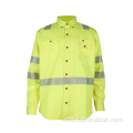 Shirt Kerja Ikat Kerja Kapas Hi Vis Flame Shirt